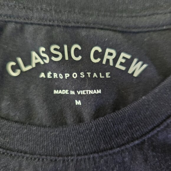 Aeropostale California Graphic Tee - Size Medium - Black T-Shirt Glittery - Picture 4 of 5